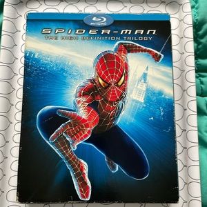 Spider Man blu-ray trilogy